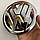 Емблема передня VW Volkswagen 150 мм TIGUAN, PASSAT B7 (NMS) USA - Хром (561853600), фото 2