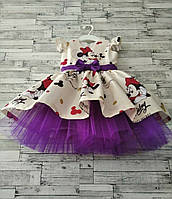 Плаття Мінні Маус для дівчинки на будь-яке свято дня народження