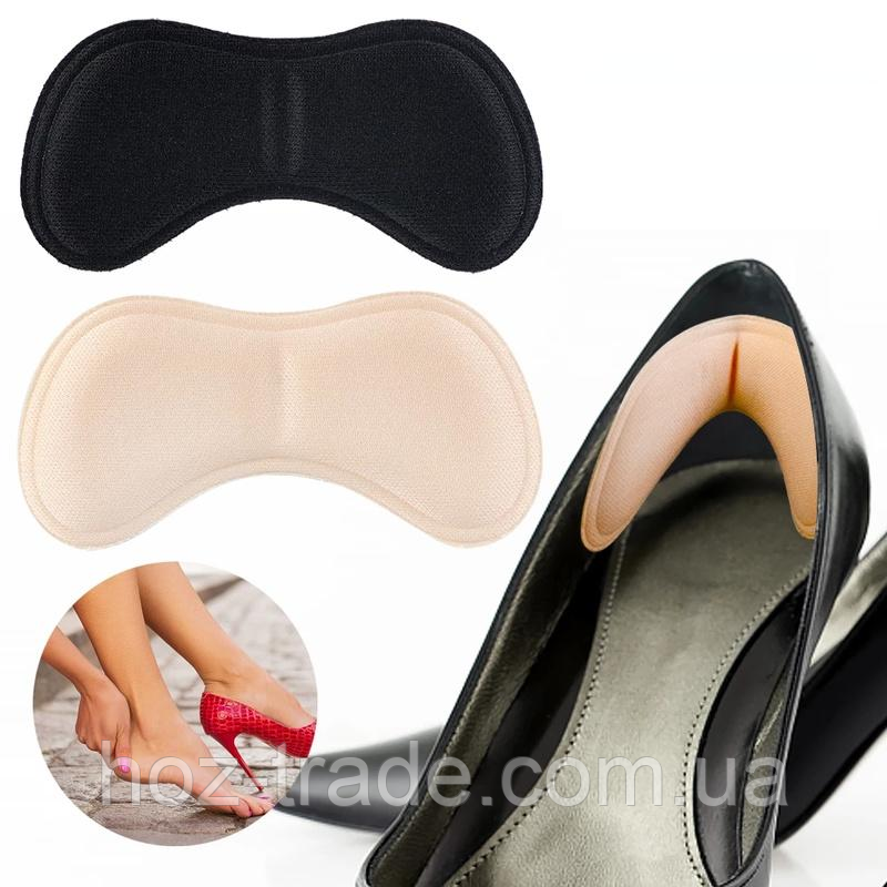 Тканинні пухирчасті вкладки фіксатор п'яти від натирання та мозолів зап'ясток тонкий (2 шт.)