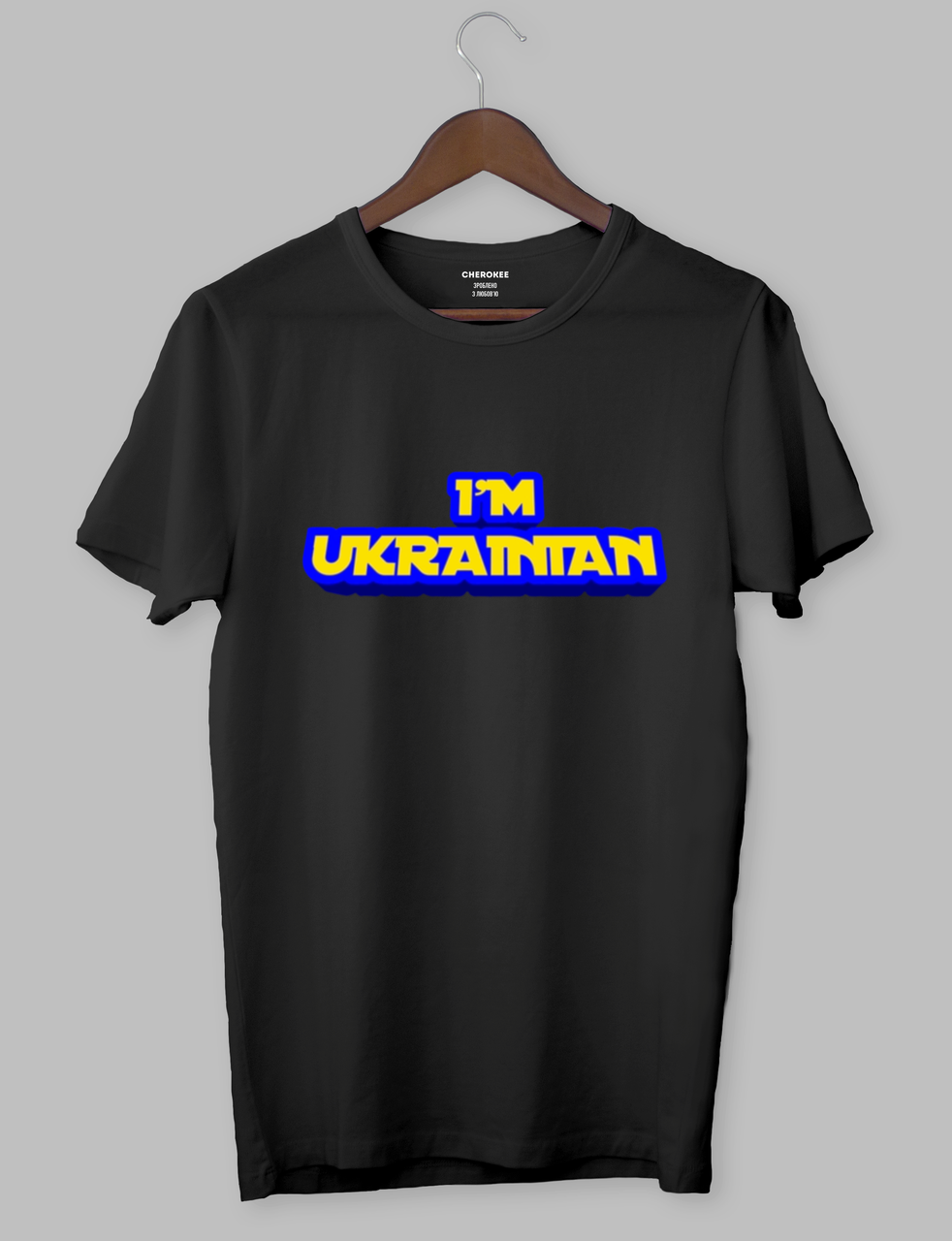Футболка з оригінальним дизайном.Патріотичні «I’M UKRAINIAN », фото 1