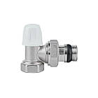 Вентиль радіаторний ICMA кутовий 1/2"x1/2" з американкою 82805AD06940, фото 4