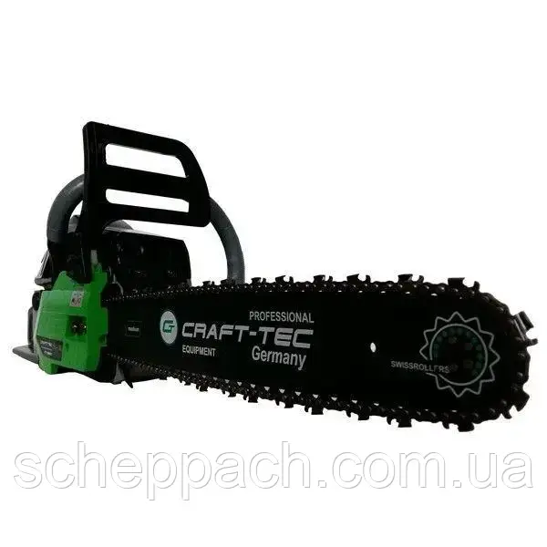Бензопила Craft-tec CT 5600 (дві шини два ланцюги), фото 1