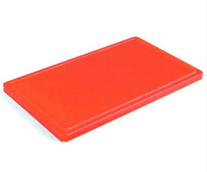 Дошка кухонна FoREST Resto Line червона з жолобом 40х30 см h2 см пластик (460143)