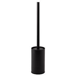 Йоршик циліндричний підлоговий Liberty QTLIBBLM11571 Black Qtap Чорний матовий