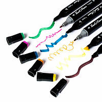 Набір скетч-маркерів Touch 168 шт, Набір скетч-маркерів для малювання, Маркери для графіки OH-195 та живопису
