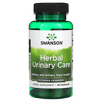 Herbal Urinary Care 60 капс Для нирок та сечовивідних шляхів  Swanson США