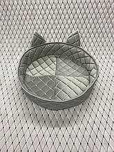 Лежак для кішок, спальне місце для кішки чти кота, лежачок для тварин (варіант 23)