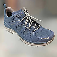 Кросівки жіночі Lowa Innox Evo Gtx Lo Ws, колір блакитний (light grey), легкі кросівки трекінгові
