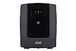 2E Джерело безперебійного живлення ED1200, 1200VA/720W, LED, 3xSchuko, фото 2