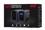 2E Джерело безперебійного живлення ED1200, 1200VA/720W, LED, 3xSchuko, фото 4
