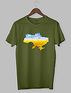 Футболка з оригінальним дизайном.Патріотичні «УКРАЇНА», фото 3