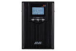 2E Джерело безперебійного живлення PS1000L, 1000VA/800W, на зовнішні АКБ 2*12В, 2xSchuko+1xC13, фото 3