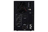 2E Джерело безперебійного живлення PS1000L, 1000VA/800W, на зовнішні АКБ 2*12В, 2xSchuko+1xC13, фото 4