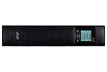 2E Джерело безперебійного живлення PS1000RT, 1000VA/800W, RT2U, LCD, USB, 3xC13, фото 5