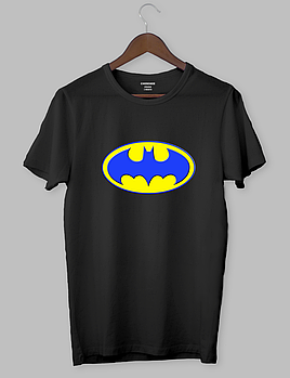 Футболка з оригінальним дизайном.Патріотичні «Український Бетмен»