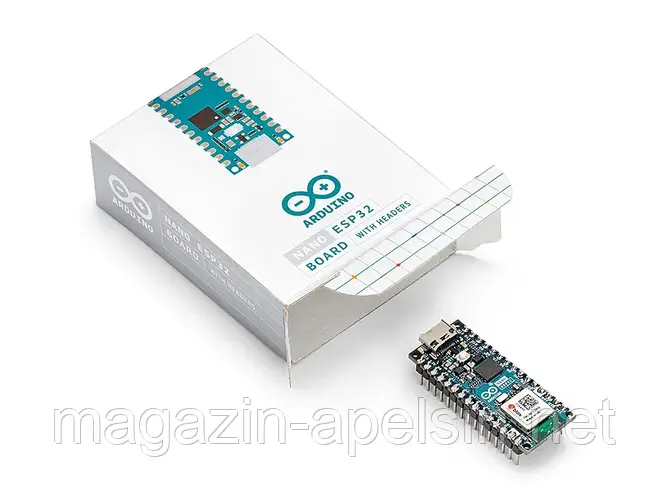 Модуль Arduino Nano на базе микросхемы ESP32 с разъемами - ABX00083 ...