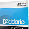 Струни для акустичної гітари D'Addario EFT16 FLAT TOPS PHOSPHOR BRONZE LIGHT (12-53), фото 4