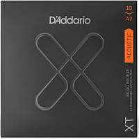 Струны для акустической гитары D'Addario XTABR1047 XT 80/20 BRONZE EXTRA LIGHT (10-47)