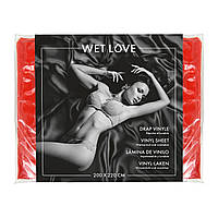 Простыня из винила Fetish Tentation Wet Love Red 220x200 см ( SO8287 )