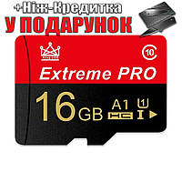 Карта пам'яті MicroSD Extreme Pro клас 10 16GB