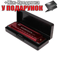 Губна гармоніка Harmonica BMT1  Червоний