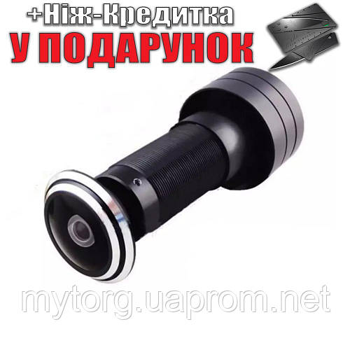 Охранная мини камера-глазок HQcam V380 Pro Full HD 1080P. WiFi IP ...
