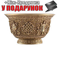 Тибетська чаша для подачі води з латуні Чаша Будди Співоча чаша Чаша для медитації 8,7 см х 5 см