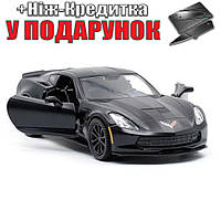 Модель автомобиля 1:36 металлическая Corvette zr1