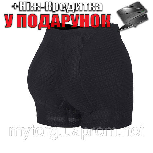Купить Трусы пушап Трусы для увеличения бедер и ягодиц L Черный, цена ...