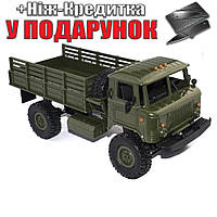 Военный грузовик на радиоуправлении WPL B24 GAZ66 1:16