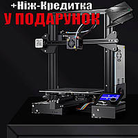 Creality FDM самосборный 3D-принтер Ender-3 DIY с 32-битной материнской платой чёрный