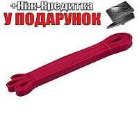 Резиновая петля для фитнеса 208 см 16 кг 15-35LB Красный