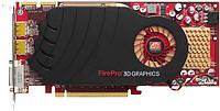ПОТУЖНА Відеокарта Pci-E AMD RADEON FirePRO V7750 на 1 GB і 128BIT з роз'ємом DisplayPort