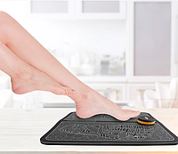 Електричний масажний килимок для стоп Вібраційний автоматичний масаж для ніг EMS