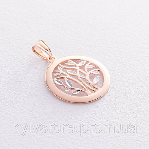 Купить Золотая подвеска Древо жизни п03144 Оникс KV, код: 6734718, цена ...