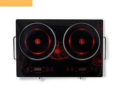 Настільна інфрачервона плита на 2 конфорки 4000Вт XPRO CB 1327 (CB 1327_2245)