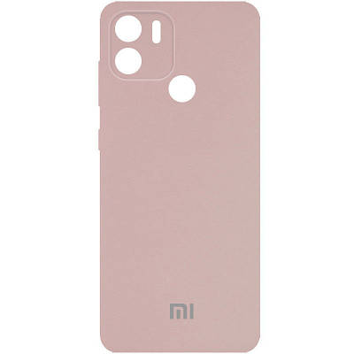 Чехол Silicone Cover Full Camera (AA) для Xiaomi Redmi A1+ / A2+ Full camera, Рожевий / Pink Sand