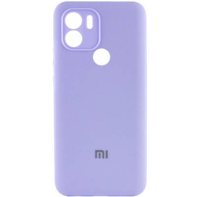 Чехол Silicone Cover Full Camera (AA) для Xiaomi Redmi A1+ / A2+ Full camera, Бузковий / Dasheen