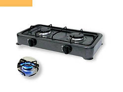 Настільний газовий таганок плита на 2 конфорки XPRO MS 6662 (6845_370)