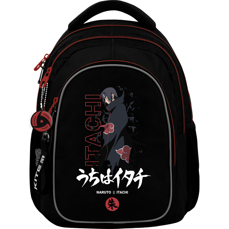 Рюкзак Kite Education teens Naruto NR23-8001M 835 г 40x29x17 см 20,5 л чорний