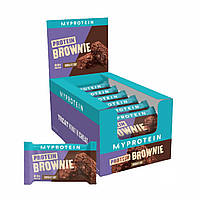 Протеиновый брауни Myprotein Protein Brownie - 12x75g Chocolate