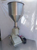 Дозатор-наполнитель полуавтоматический с педалью для жидкости/крема и начинки Vektor-A-02 (10-100грамм)