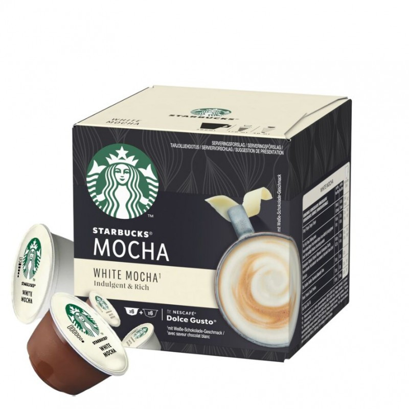 Кава в капсулах Starbucks Dolce Gusto White Mocha  12 шт.