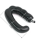 Стимулятор масажер Прості з вібрацією, анальний вібратор простати, інтимні іграшки для чоловіків, фото 7