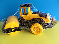 Іграшка велика Асфальтова ковзанка, трактор асфальтоукладач іграшковий