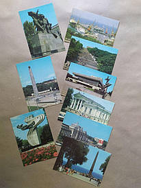 Поштові картки Одеса, 9 штук, 1986г