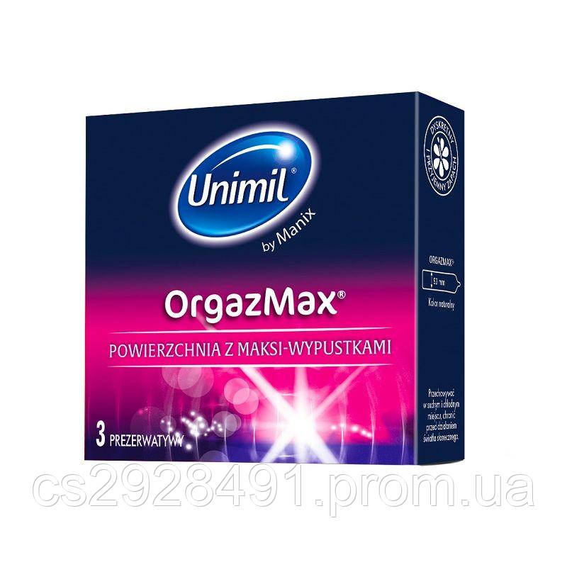 Презервативи Unimil Box 3 Orgazmax