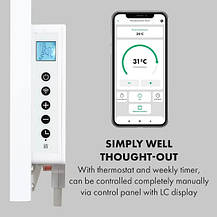 Інфрачервоний панельний нагрівач Klarstein Wonderwall Air Art Smart Panel, Німеччина, фото 4
