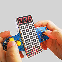 Конструктор для збирання паяння DIY Тетрис ігрова консоль