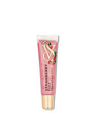 Блиск для Губ Victoria's Secret Flavored Lip Gloss Strawberry Fizz 13g Рожевий з блискітками